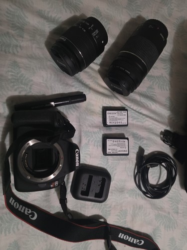 Canon eos rebel with - 2, lens