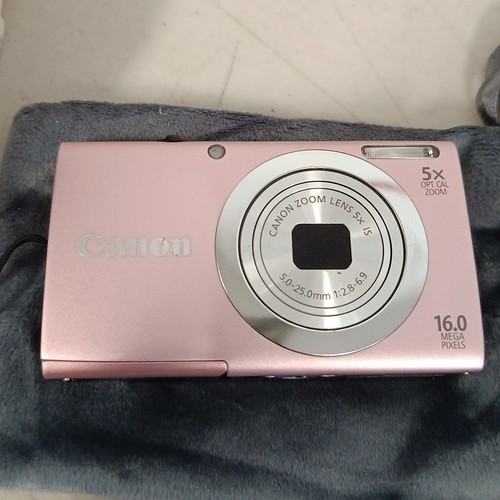 Pink canon powershot a2400 - canon,