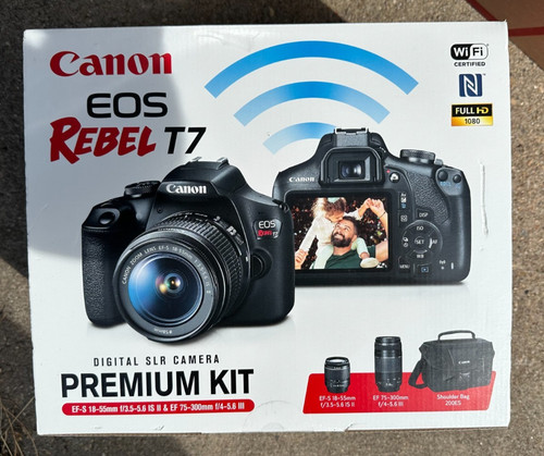 Canon eos rebel dslr double - rebel,