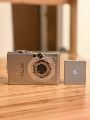 Canon powershot sd600 0mp - sd600, 6.0mp
