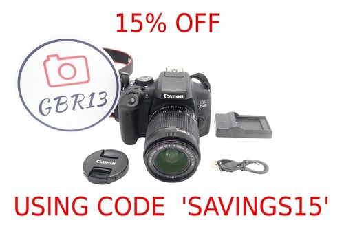 Canon 750d dslr camera - dslr, 24.2mp