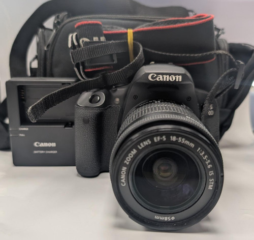 Canon eos 750d 18mp - 18mp, +