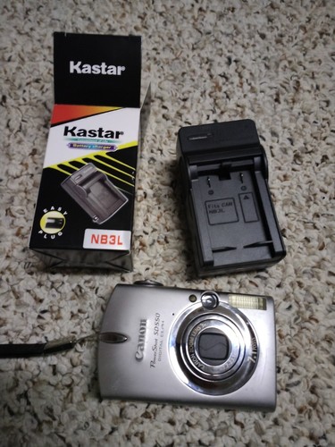 Untested canon powershot sd550 - canon,
