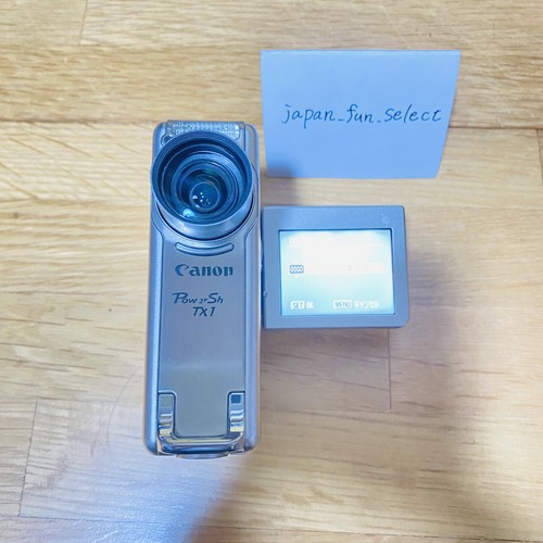 Canon powershot tx1 silver - canon,