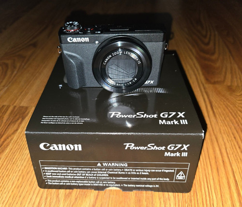Canon powershot mark - g7, iii