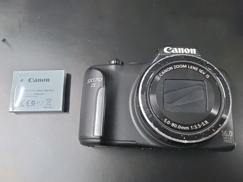 Canon powershot sx170 black - powershot, is