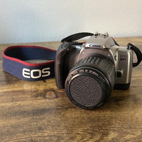 Canon camera eos rebel - k2, 35mm