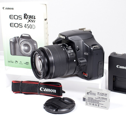 Canon eos rebel xsi - canon,