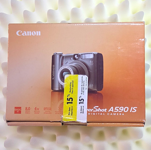 Canon powershot a590 0mp - canon, 8.0mp