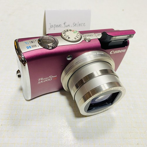 Canon powershot sx200 red - is,