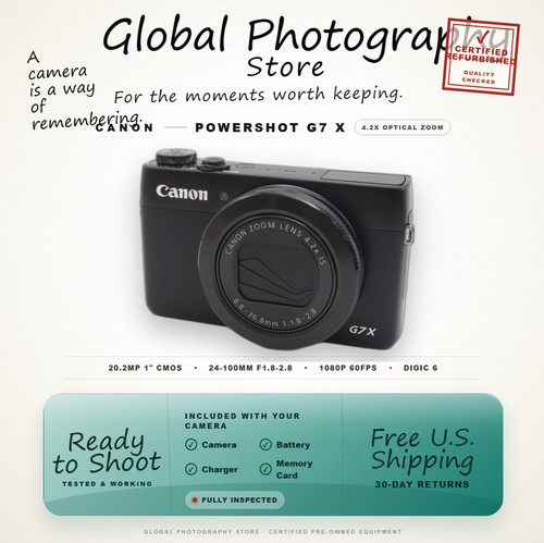 Canon powershot g7x - canon,