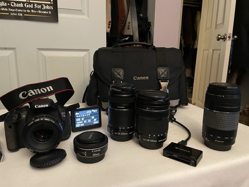 Canon eos rebel t4i - canon, 18mp
