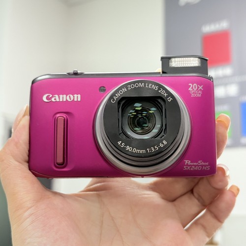 Canon powershot sx240 pink - powershot,