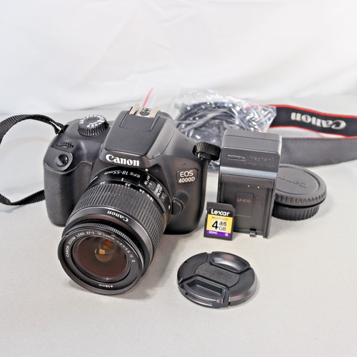 Canon eos 4000d 18mp - canon,
