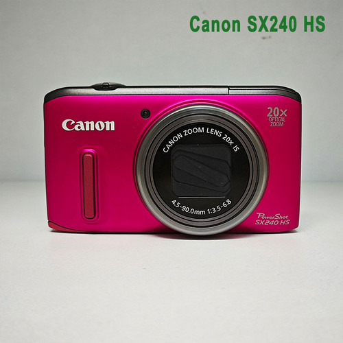 Canon powershot sx240 pink - canon, hs